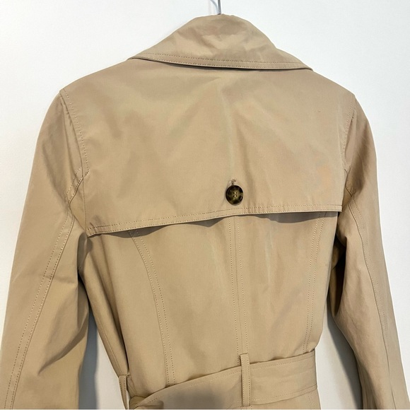 Women’s XS Classic Tan Trench Coat - Picture 6 of 8